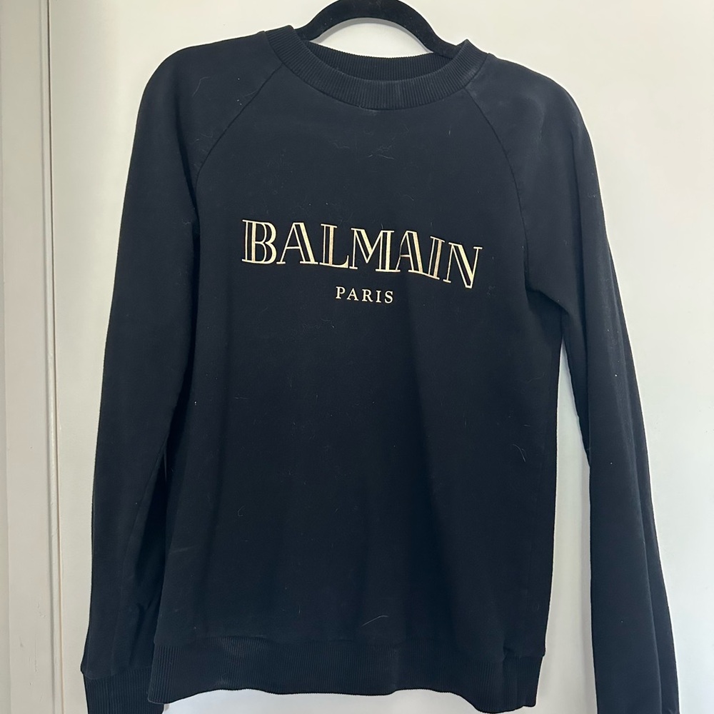 Balmain logo Sweater